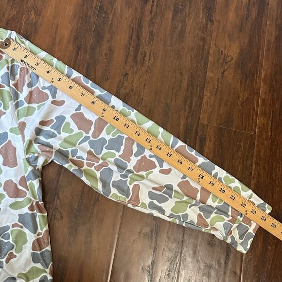 BURLEBO Hoodie Multi Camouflage Pullover Lightweight Performance NWT - Picture 11 of 11